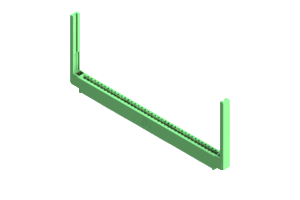 337-039-540-668 - EDAC Card Edge Connector